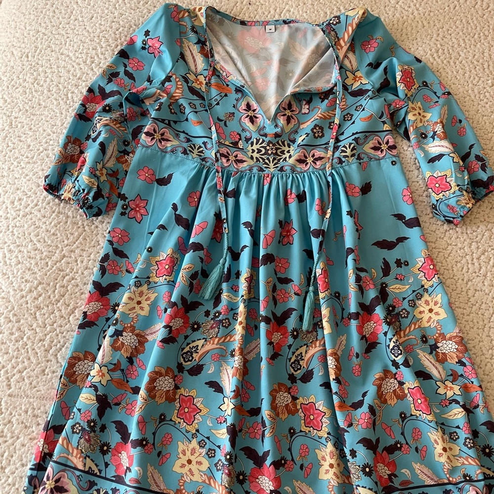 Bohemian Babydoll Dress
